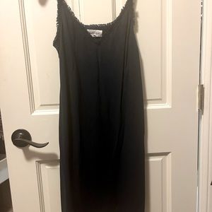 Spaghetti strap dress.